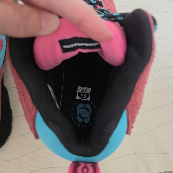 Nike Mens ACG Torre Waterproof Mid Team Red Dusty Hiker Shoes FD0212-600 Sz 9.5 - Picture 10 of 12